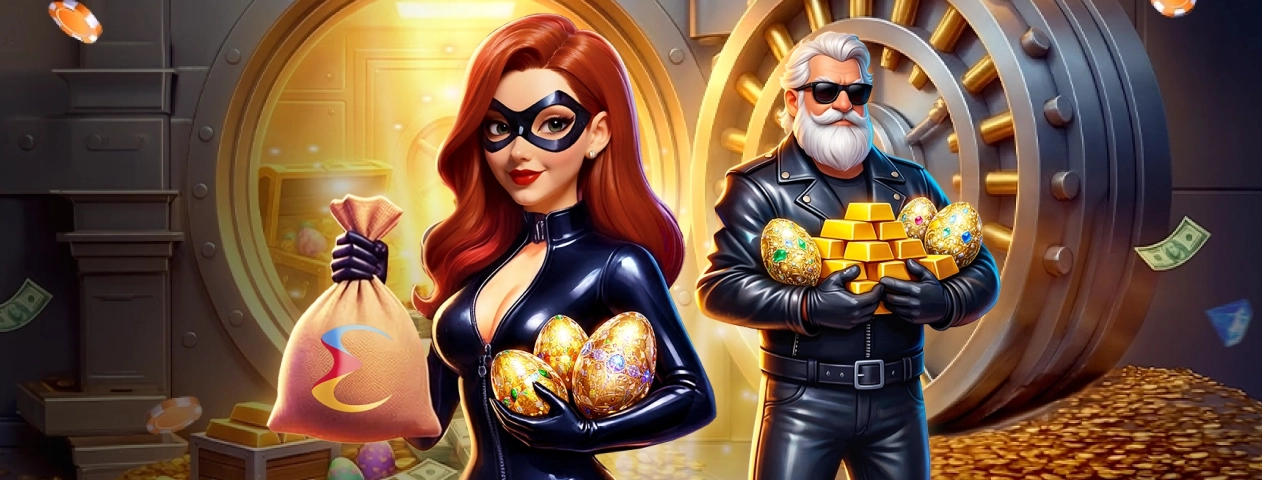 Grand Easter Heist — ένα τεράστιο τουρνουά από την Endorphina! 🐰💰