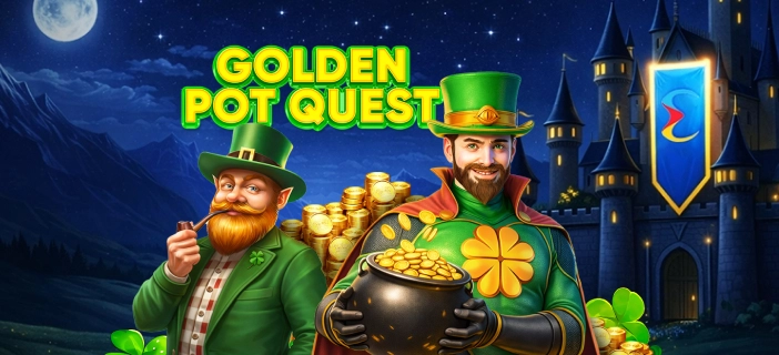🍀 Golden Pot Quest — κέρδισε μερίδιο από το έπαθλο!